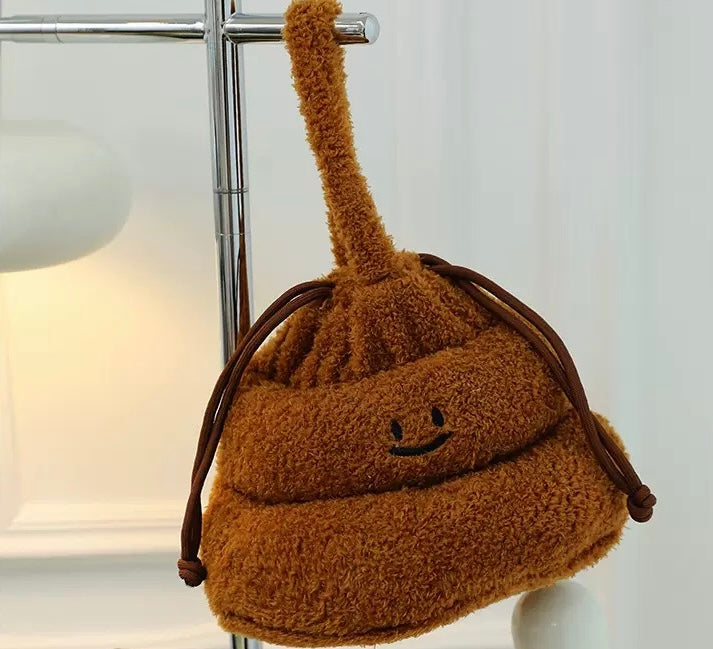 Poop Emoji Plush Bag 💩