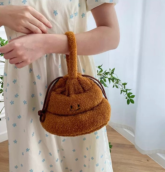Poop Emoji Plush Bag 💩