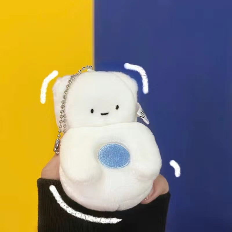 Poop & Toilet Keychain Set – Funny Plush Accessories 💩🚽